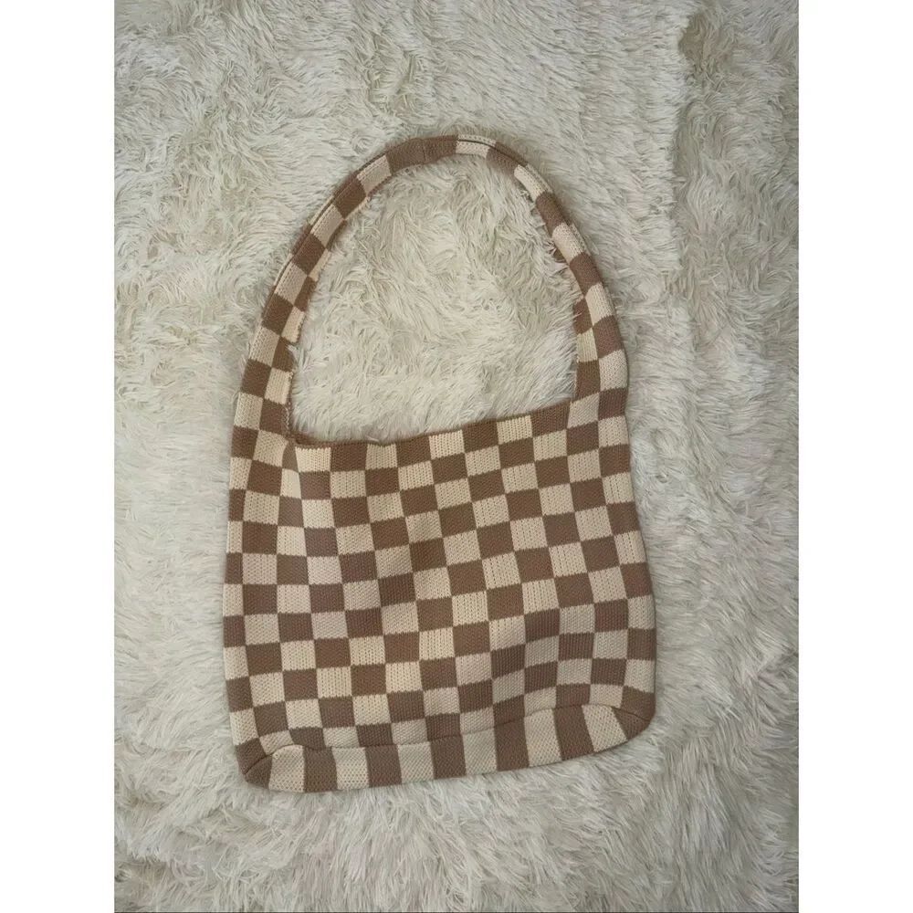 Checkered pool bag kopari